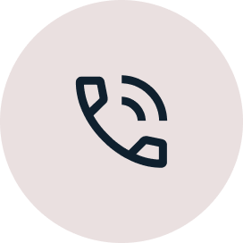 Phone icon representing contact options for passport processing services, emphasizing 24/7 availability for user inquiries.