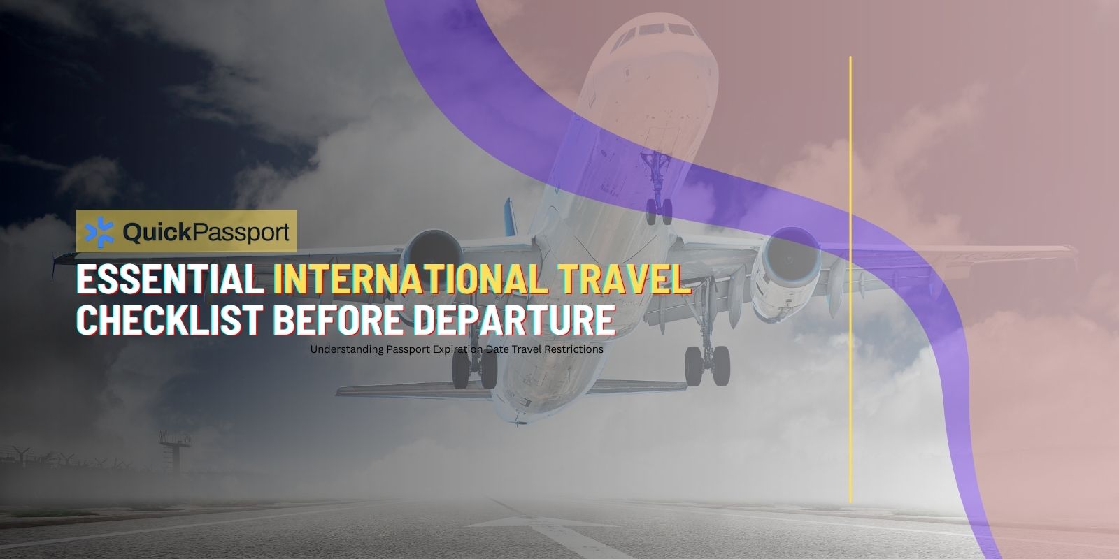 international travel checklist