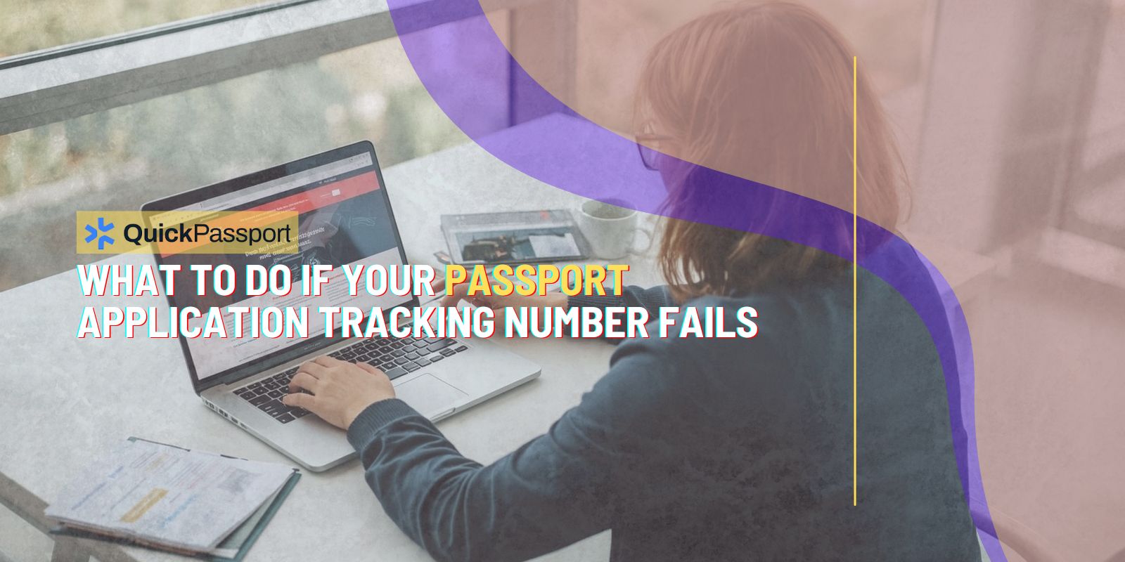passport application tracking number not working